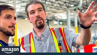 Warehouse Tour Leads to Amazon Career  Amazon News [upl. by Aicilic968]