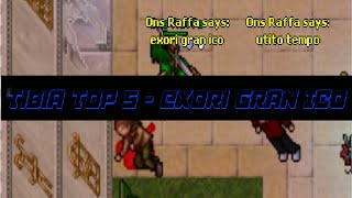 Tibia Top 5  Exori Gran Ico [upl. by Darelle341]