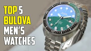 Top 7 Best Bulova Watches for Men  Bulova Watches [upl. by Parsifal]