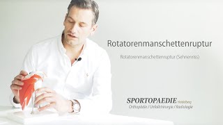 Rotatorenmanschettenruptur Sehnenriss  Dr med Michael Koch [upl. by Ennoirb340]