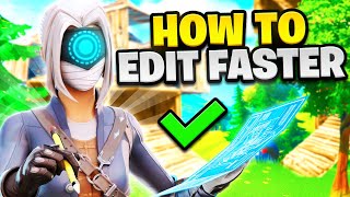 How To EDIT FASTER In Fortnite  Best SettingsBinds Fortnite Editing Guide [upl. by Adaiha]