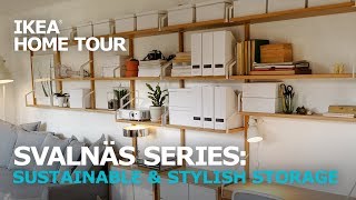 Stylish Wall Mounted Shelves  IKEA Home Tour [upl. by Ralf]