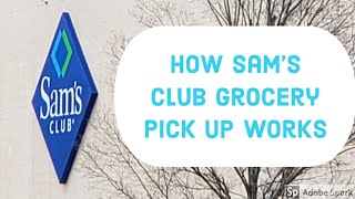 Sams Club Grocery Pickup Tutorial  HOW TO GET A FREE SAMS CLUB MEMBERSHIP [upl. by Sanferd]