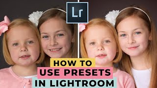 How to Use Presets in Lightroom Full Lightroom Presets Tutorial [upl. by Ydnik432]