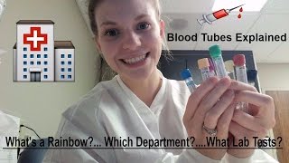 Phlebotomy amp Laboratory Blood Tubes Explained [upl. by Dannel7]