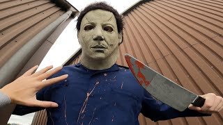 MICHAEL MYERS VS PARKOUR HALLOWEEN KILLS [upl. by Yerbua756]