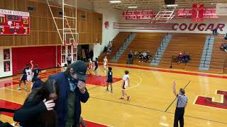 Tomball Memorial vs Tomball High School Basketball Game 9A [upl. by Arramahs538]