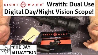 Sightmark Wraith Digital Night Vision Sight Review [upl. by Nerak]