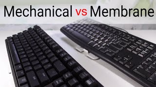 Mechanical vs Membrane Keyboards Are Mechanical Keyboards Worth It [upl. by Scrope]