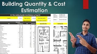 How to calculate Building Quantity and Cost Estimation [upl. by Irved336]