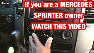 How to Repair Mercedes Sprinter AC System not Working Cutting amp Going Out Blowing Hot Then Cold [upl. by Shig]