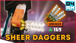 SHEER DAGGERS UNIQUE Full Guide amp Where To Get It in Minecraft Dungeons [upl. by Llenrev871]