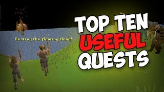 OSRS Top Ten Useful Quests [upl. by Aical]