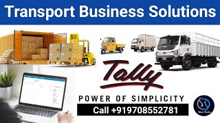 Tally Transport Modules  LR Entry Tally Prime  Call 9708552781 tallytransport  1 [upl. by Nylesoy]