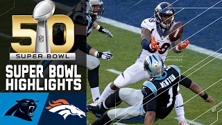 Super Bowl 50 Highlights  Panthers vs Broncos  NFL [upl. by Clute]