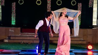 Brother Sister sangeet dance Vidhi Bhatia Raanjhanaa  Chunari chunari [upl. by Lussi]