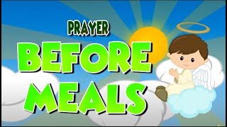 Prayer Before Meals with Lyrics  Catholic  JMTV Shorts [upl. by Titania]