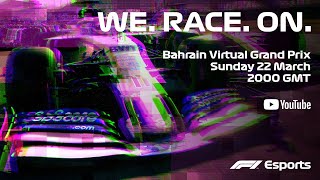 F1 Bahrain Virtual Grand Prix Full Race [upl. by Accebor250]