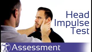 Head Impulse Test  Peripheral Vestibular Dysfunction [upl. by Eicyal]