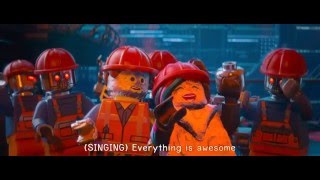 The LEGO Movie  Everything is Awesome Robot Scene Lyrics 1080pHD [upl. by Anaihk753]