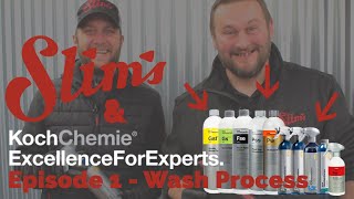 How To Wash your Car with Koch Chemie Ep 1  Slims How To [upl. by Eanaj]