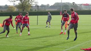 Arsenal 5v3 training session [upl. by Godliman94]