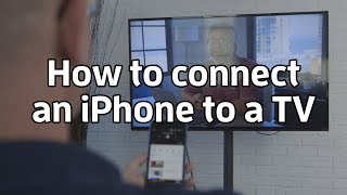 How to connect an iPhone to a TV [upl. by Maressa]