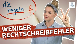 Rechtschreibung lernen – einfache DeutschTipps [upl. by Linn]