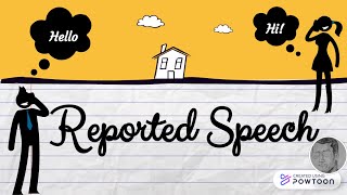 Grammar Introduction to Reported Speech [upl. by Edac]