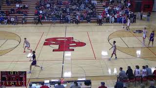 Stevens Point High School vs Waunakee High School Mens JV Basketball [upl. by Elayor339]