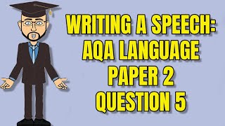 Writing A Speech AQA English Language Paper 2 Question 5 [upl. by Acyssej]