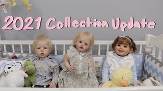 My Updated 2021 Reborn Baby Collection  Kelli Maple [upl. by Eicyak357]