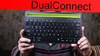 iGEAR DualConnect Wireless Multi Device Keyboard connect with 2 devices Rs 2175 [upl. by Sikras]