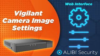 Alibi Vigilant  How To  Camera Image Settings [upl. by Ares]