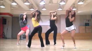 SISTAR How Dare You amp Over mirrored Dance Practice [upl. by Nitsed]