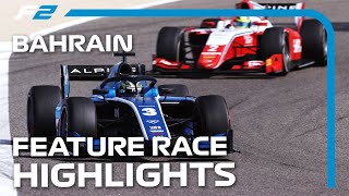 F2 Feature Race Highlights  2021 Bahrain Grand Prix [upl. by Candyce]