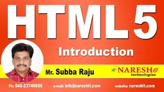 Introduction to HTML 5  Web Technologies Tutorial [upl. by Eveline750]