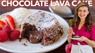 How to Make Chocolate Lava Cakes Recipe  Molten Chocolate Cake [upl. by Joselyn779]