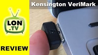 Add a fingerprint reader to your PC Kensington VeriMark USB Review  Windows Hello  Fido U2F [upl. by Yessac]