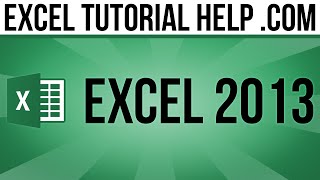 Excel 2013 Tutorial  Conditional Formatting data barscolor scalesicon sets [upl. by Pius587]