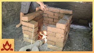 Primitive Technology Fired Clay Bricks [upl. by Nivlad]