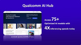 Introducing Qualcomm AI Hub [upl. by Erreit862]