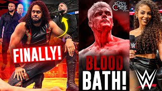 FINALLY Hikuleo JOINING BLOODLINE New Member  Cody Rhodes BLOODBATH At CATC Samantha  WWE News [upl. by Grannias933]