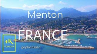 Menton France in 4K Ultra HD [upl. by Reppart]