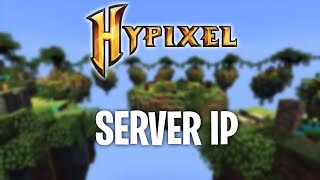 HYPIXEL SERVER IP 2021 [upl. by Yror]