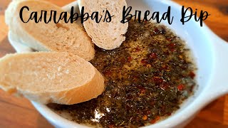 How to make CARRABBAS  Olive Oil Bread DipRestaurant Recipe Recreations [upl. by Keating]