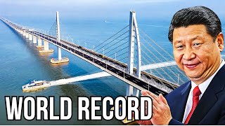 China Built The Longest Bridge EVER  Megaprojects [upl. by Znarf]