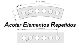 Cómo acotar Formas Repetidas [upl. by Bennie296]