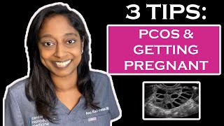 3 TIPS ON GETTING PREGNANT WITH PCOS [upl. by Amaryllis]