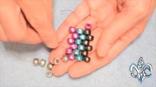 Beading Basics Even Count Peyote Stitch [upl. by Nagam]